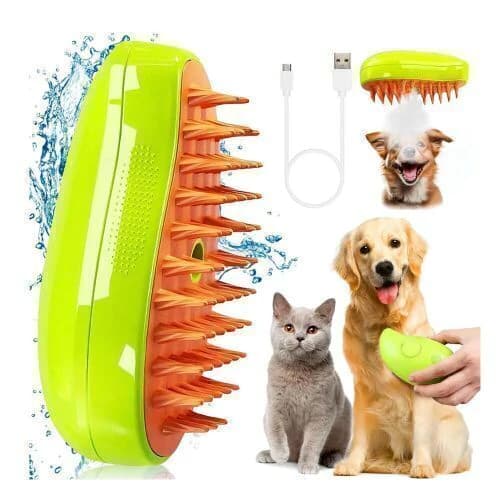 Cepillo vapor para mascotas