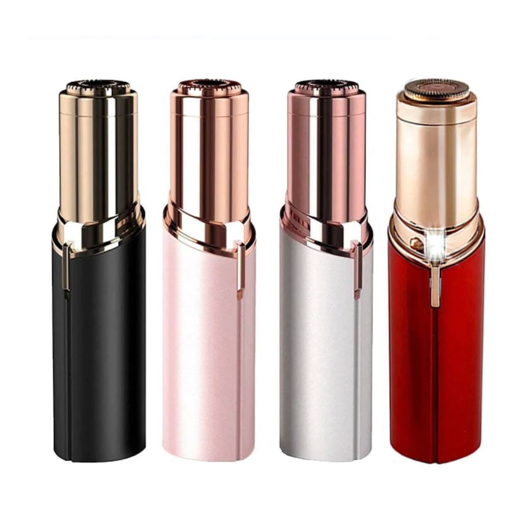 Depilador Facial USB Recargable Cejas Bozo Mujer Portátil