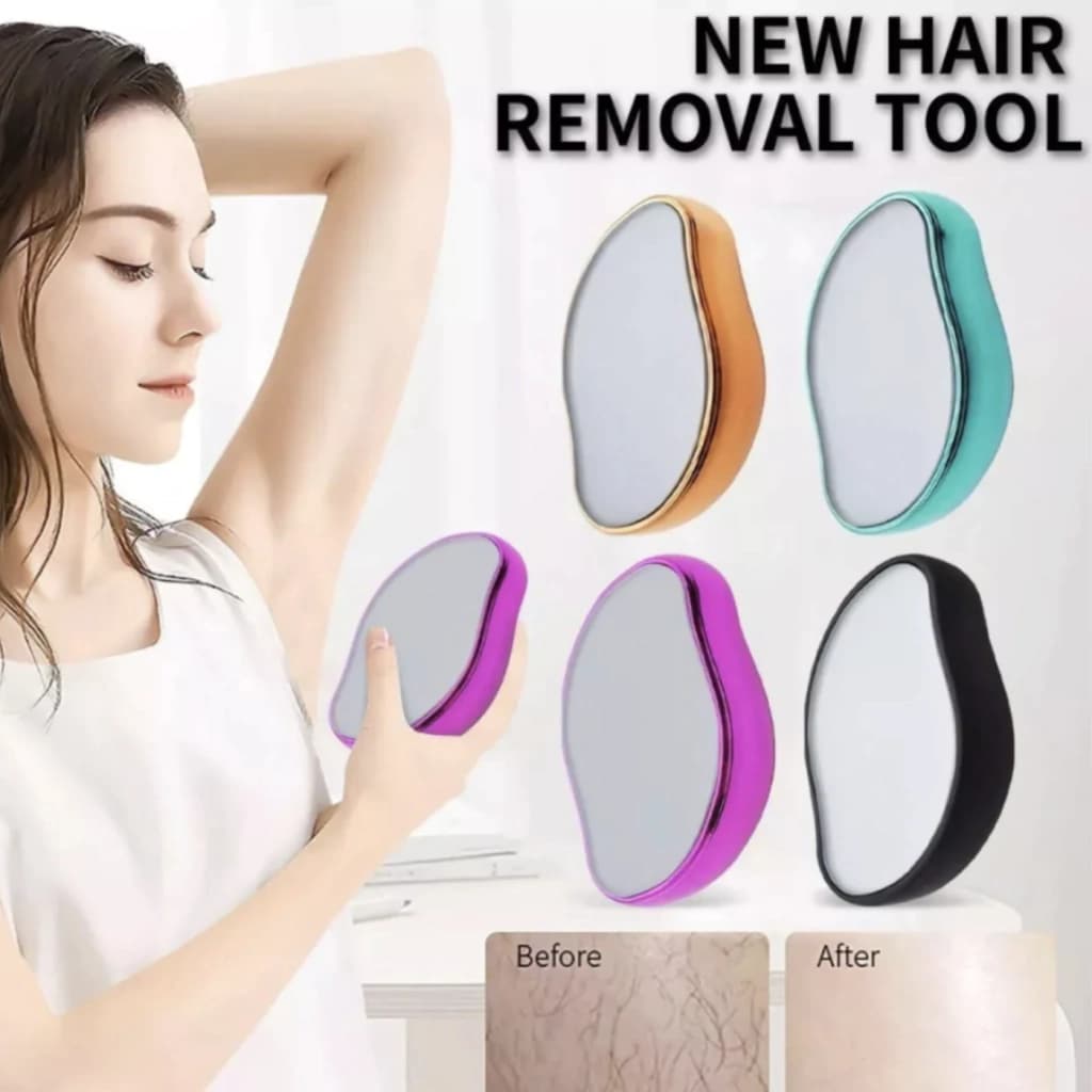 Depiladora Manual Sin Dolor Removedor Vello Axilas Piernas Exfoliante Cuerpo